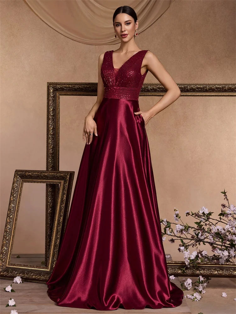 Premium Elegant Maxi Gown – Stylish Formal Dress