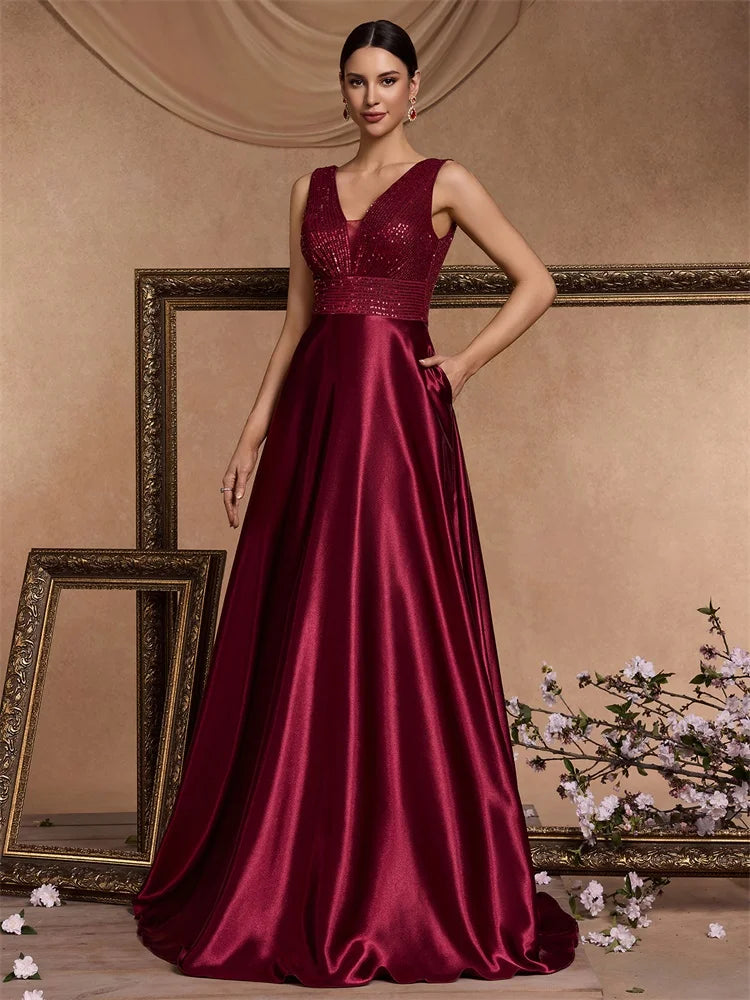 Premium Elegant Maxi Gown – Stylish Formal Dress