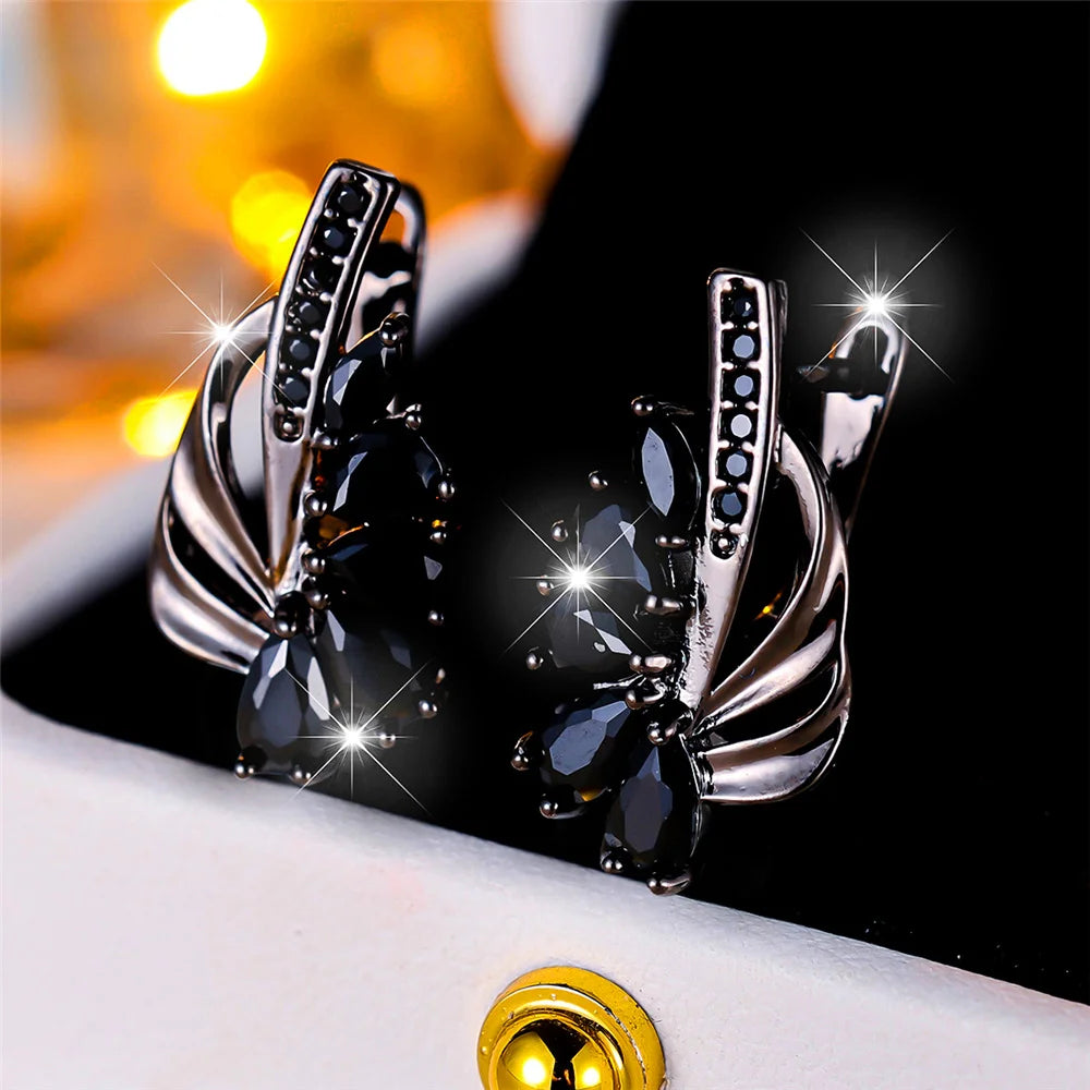 Luxury Female Earrings  Zircon