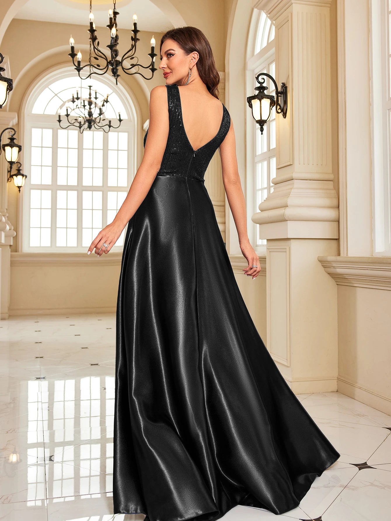 Premium Elegant Maxi Gown – Stylish Formal Dress