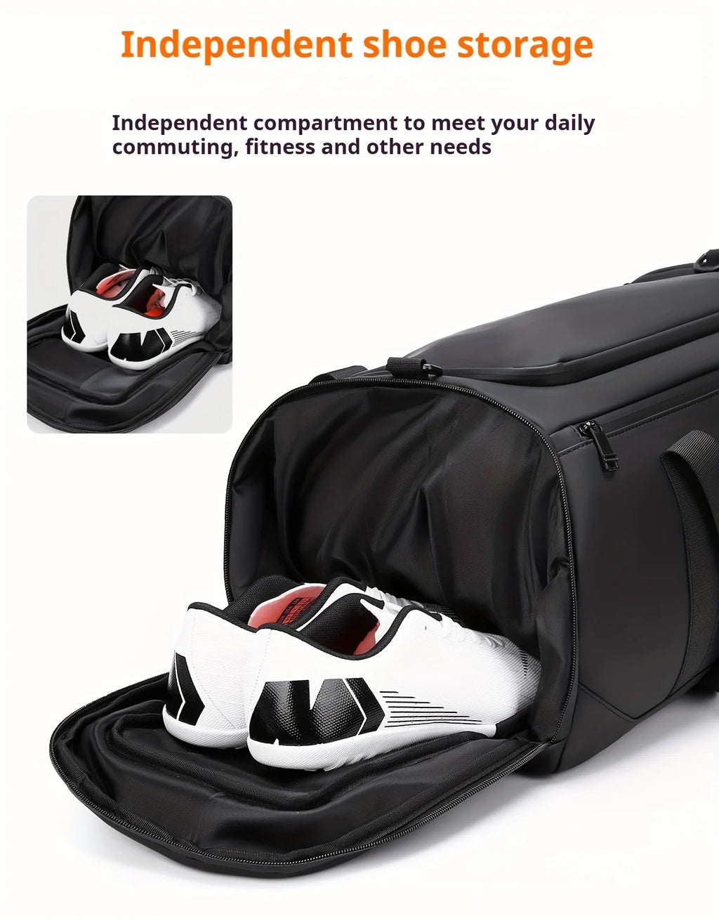 Travel Bag for Men Spacious Sports Gym Bag