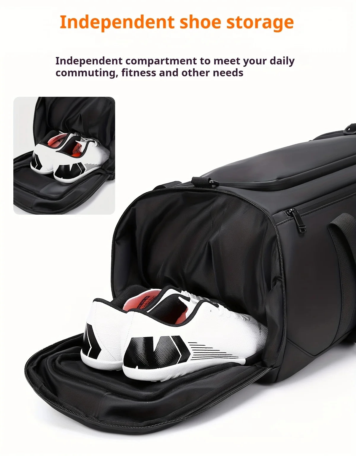 Travel Bag for Men Spacious Sports Gym Bag