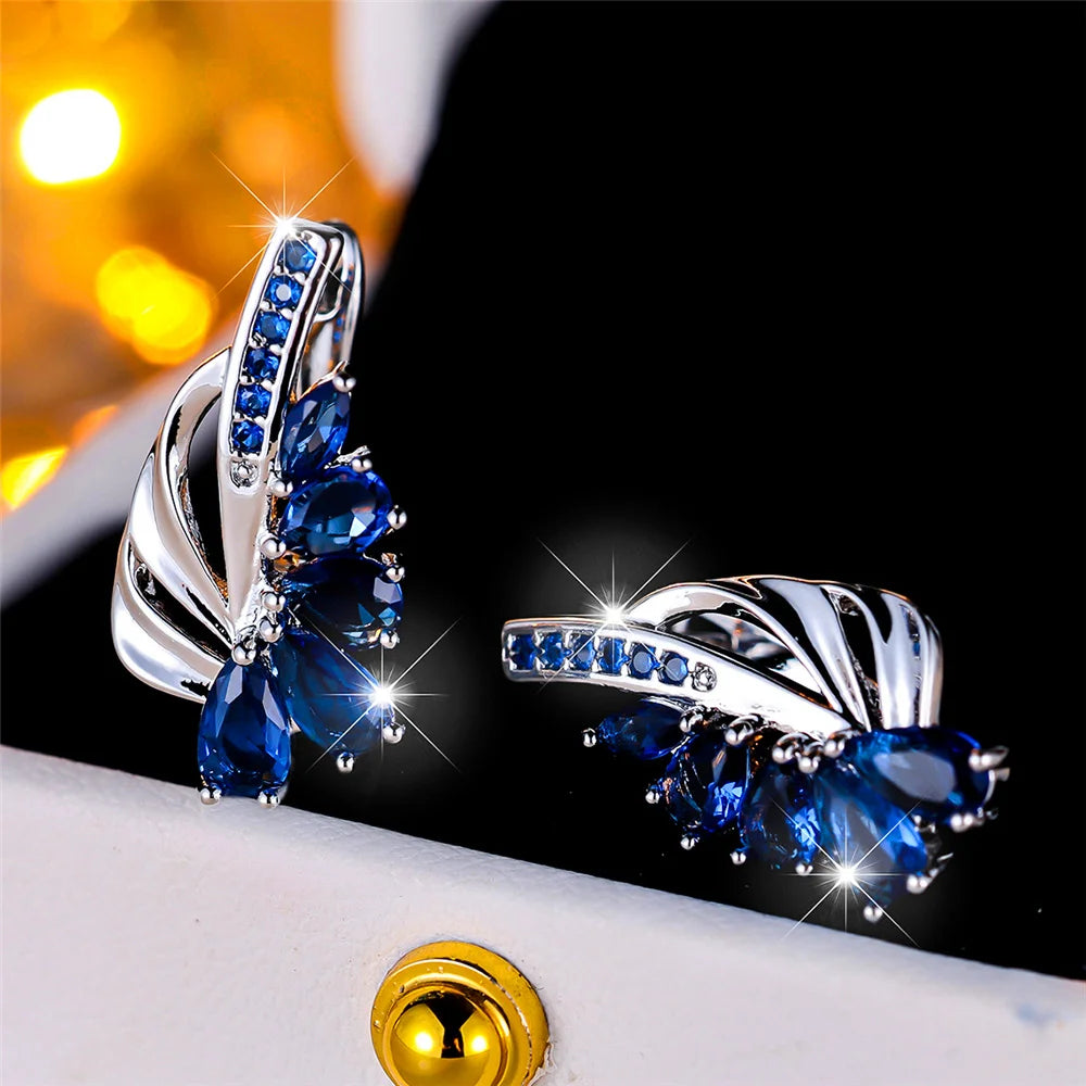 Luxury Female Earrings  Zircon