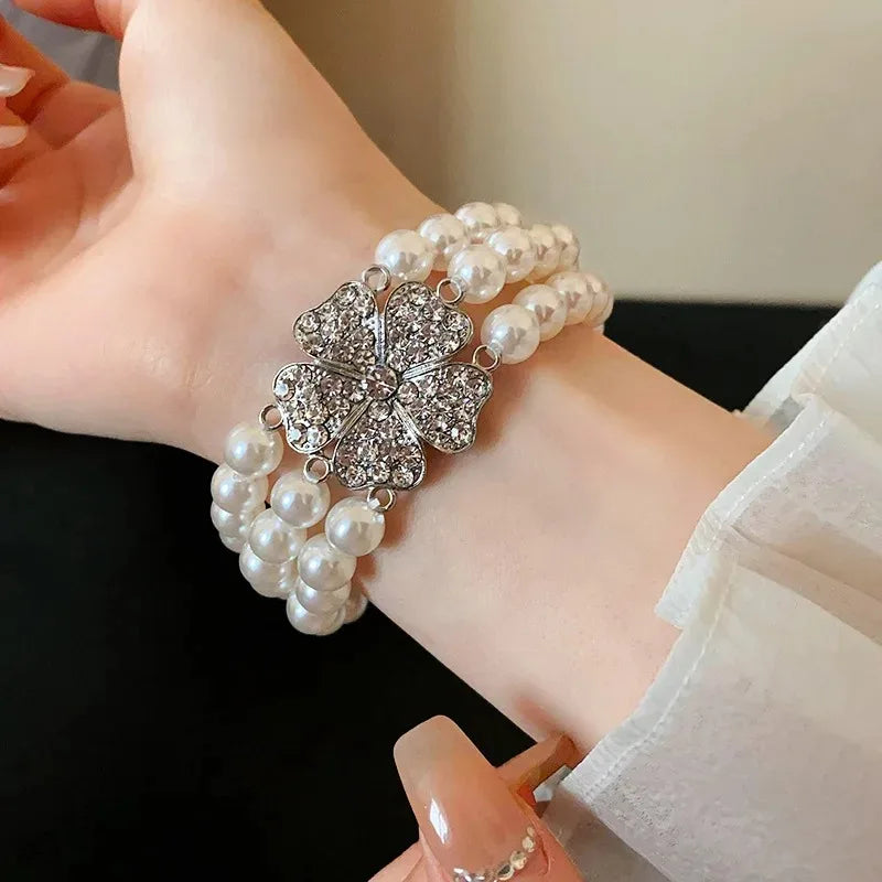 Flower  Necklaces Women French Luxury