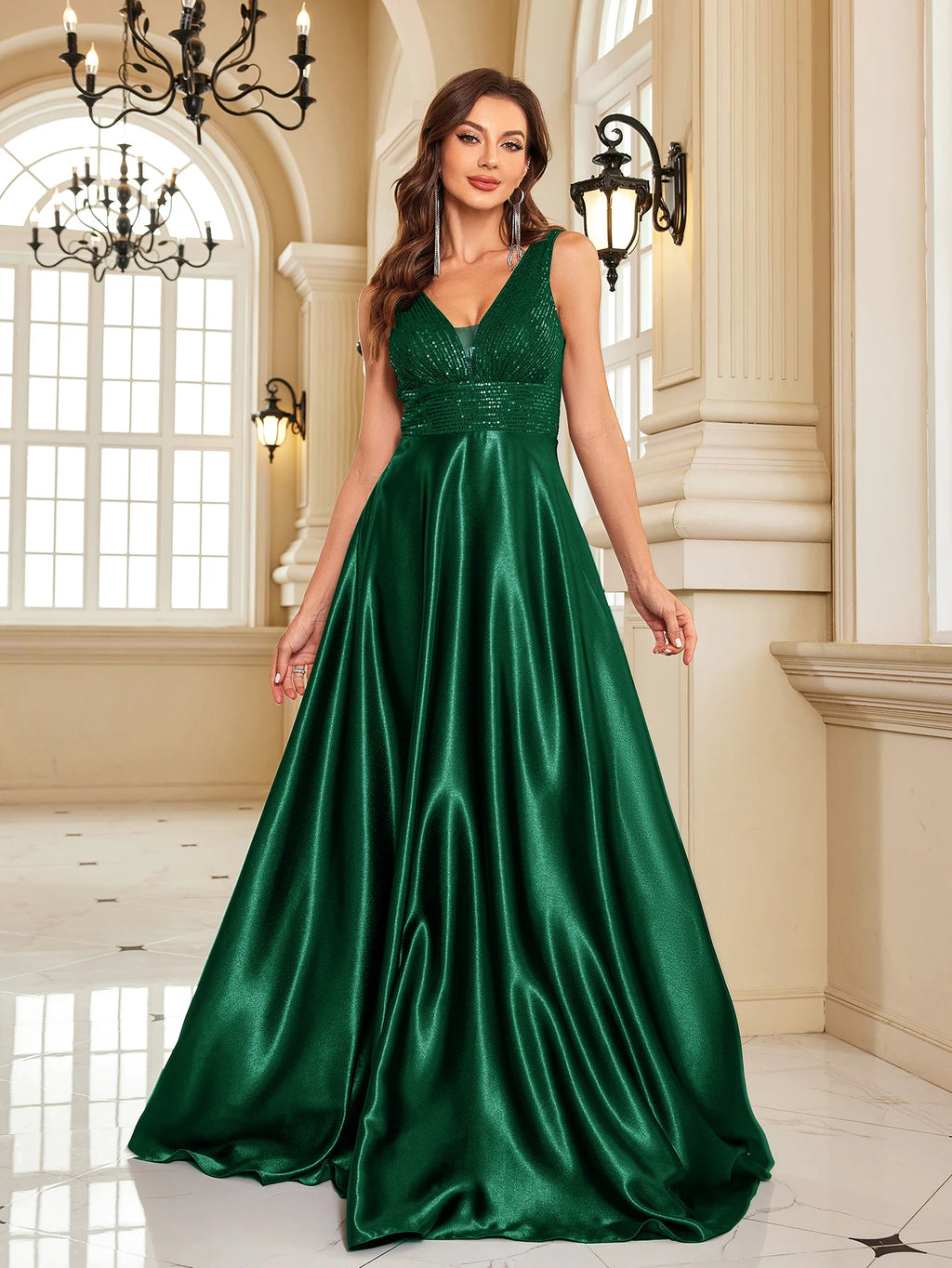Premium Elegant Maxi Gown – Stylish Formal Dress