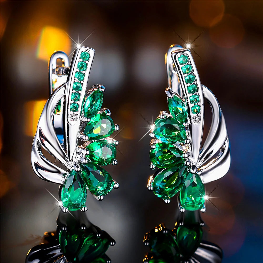 Luxury Female Earrings  Zircon