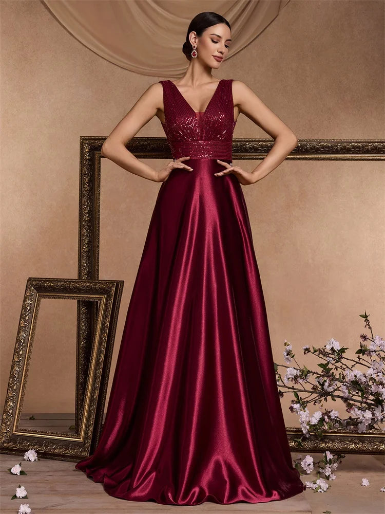 Premium Elegant Maxi Gown – Stylish Formal Dress