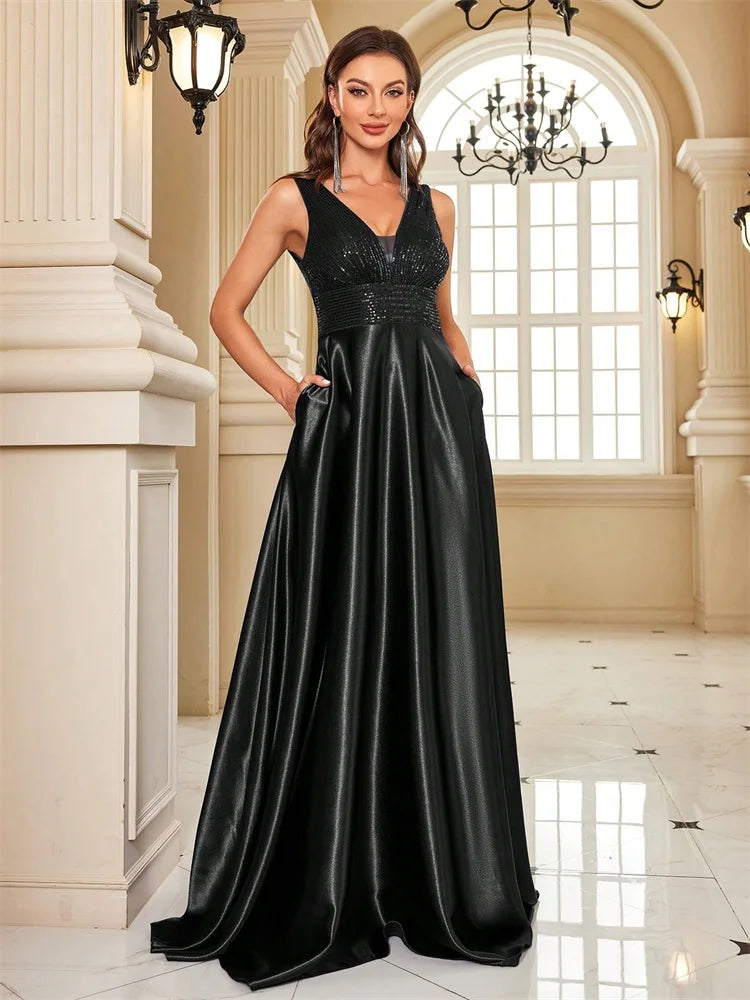 Premium Elegant Maxi Gown – Stylish Formal Dress