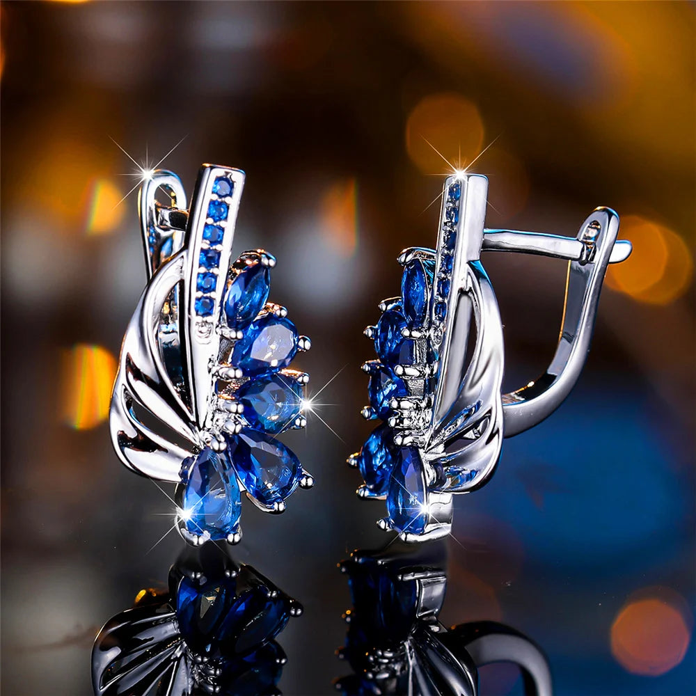 Luxury Female Earrings  Zircon