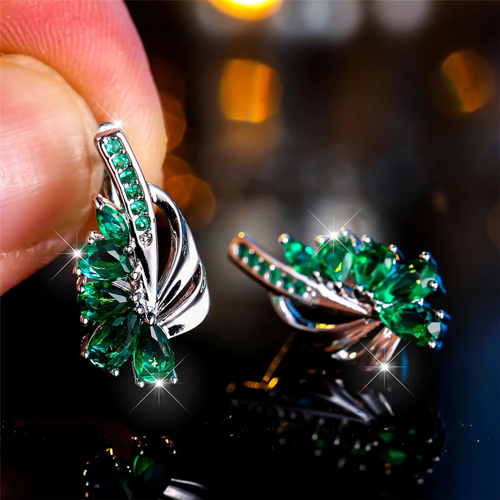 Luxury Female Earrings  Zircon