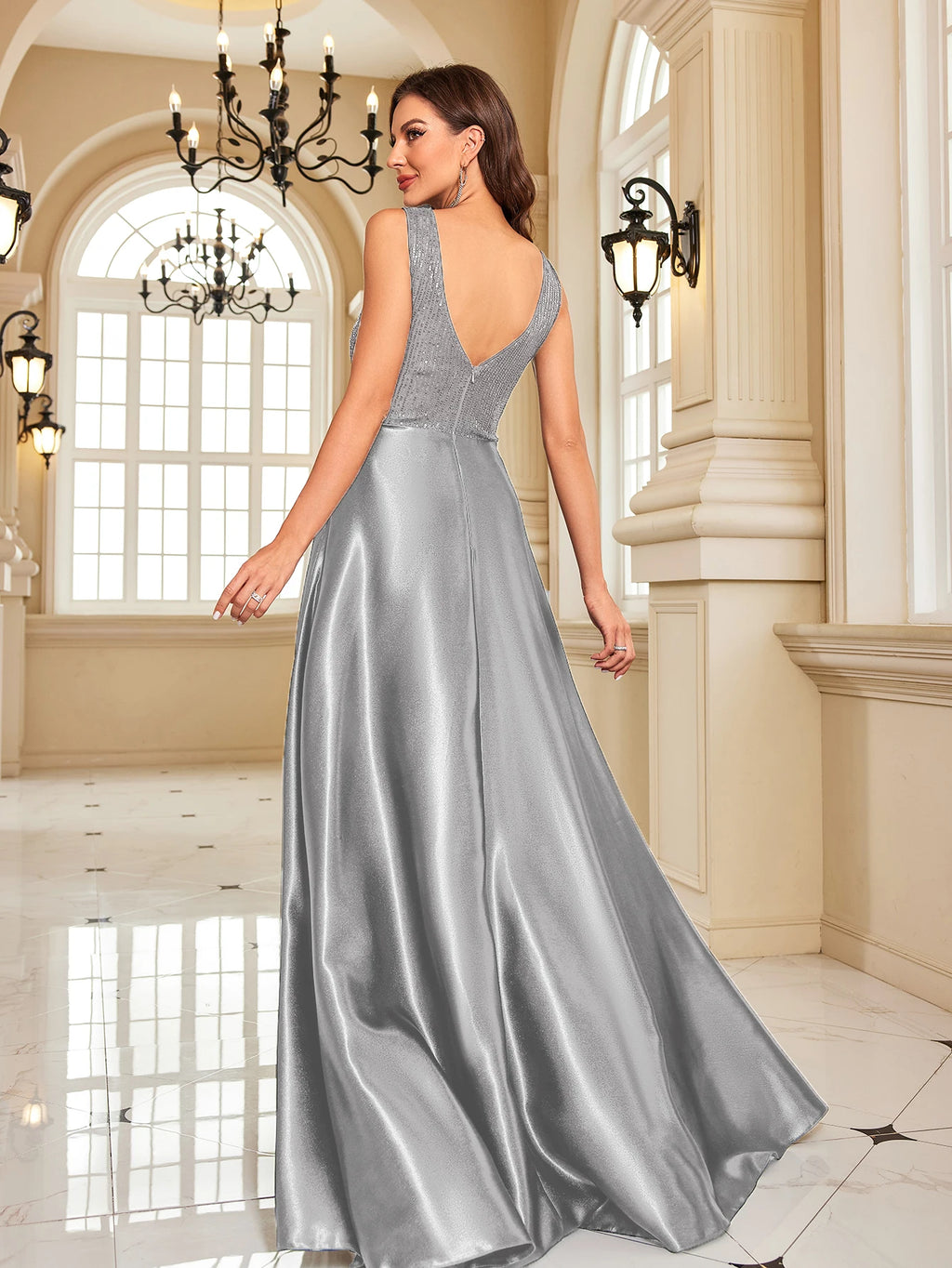 Premium Elegant Maxi Gown – Stylish Formal Dress
