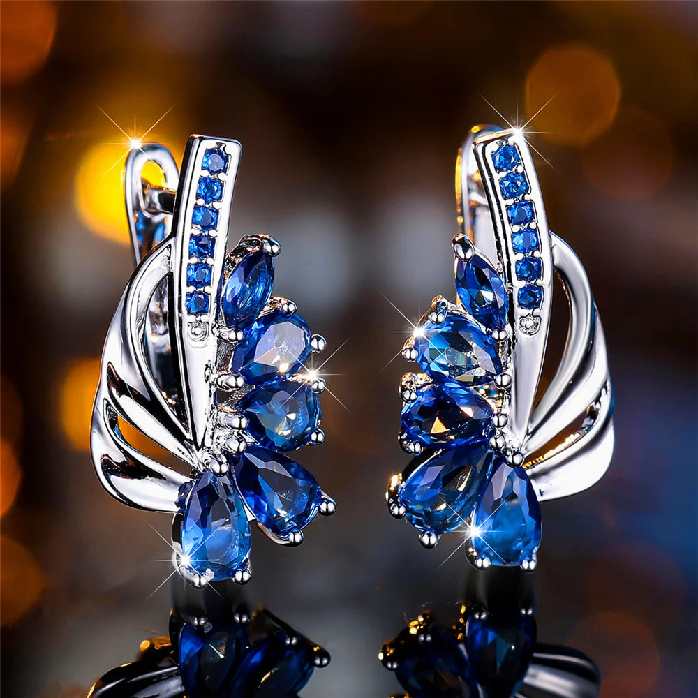 Luxury Female Earrings  Zircon