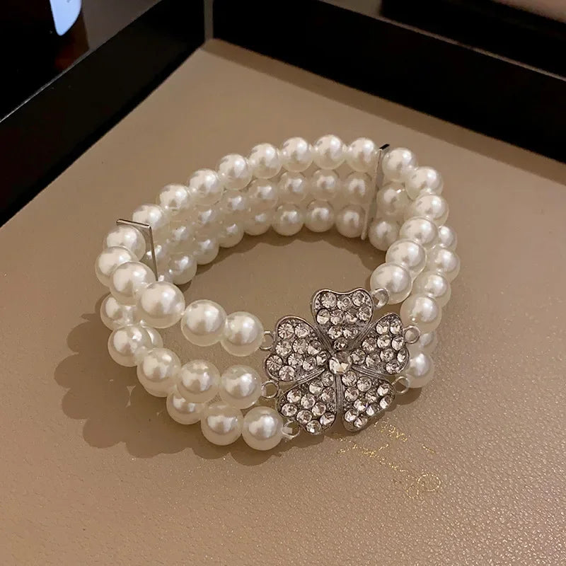 Flower  Necklaces Women French Luxury