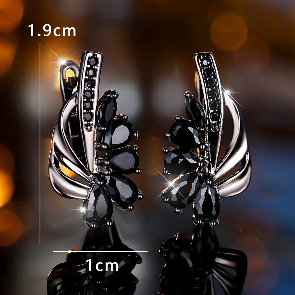 Luxury Female Earrings  Zircon