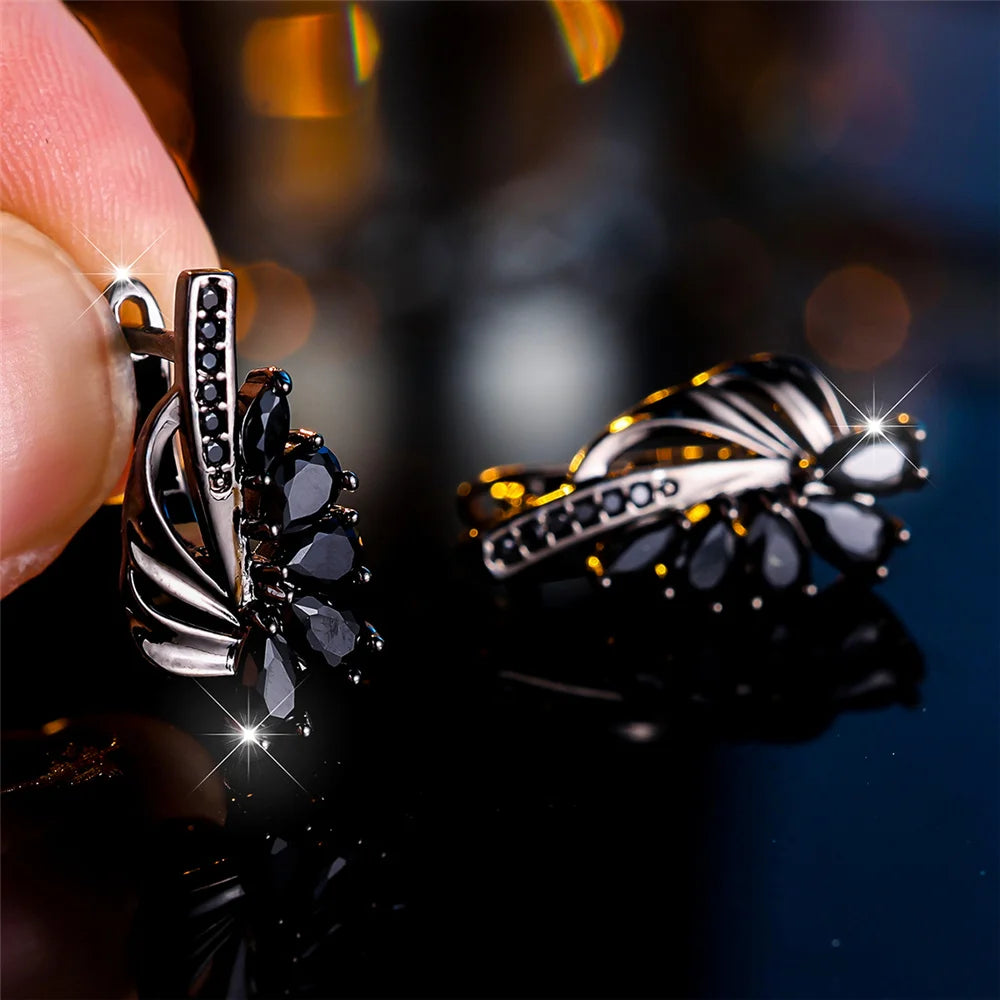 Luxury Female Earrings  Zircon