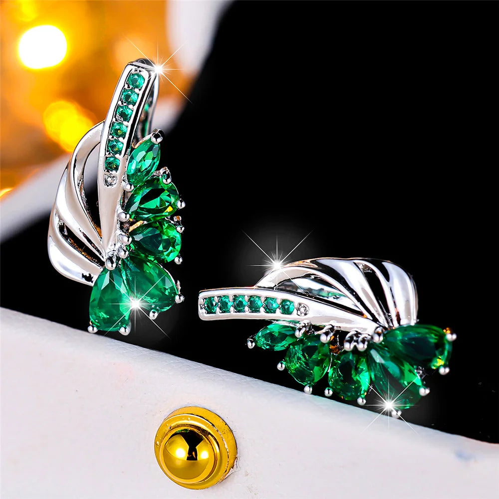 Luxury Female Earrings  Zircon