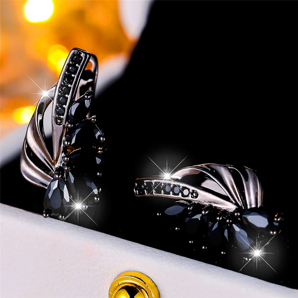 Luxury Female Earrings  Zircon