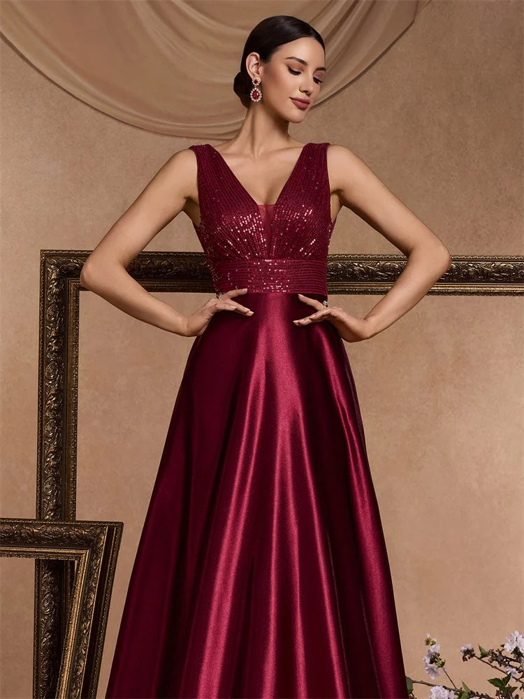Premium Elegant Maxi Gown – Stylish Formal Dress